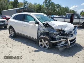 2018 Lincoln MKC Premiere with VIN 5LMCJ1C93JUL32334, listed as a Copart auction lot 51333715 with Not Provided miles and Salvage Title. Bid and sale history available at DreamBid. Image 4.