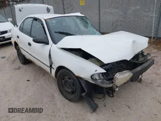 1997 Geo Prizm LSi with VIN 1Y1SK5266VZ417087, listed as a IAAI auction lot 42009913 with 198,041 mi miles. Bid and sale history available at carsss.com. Image 1.