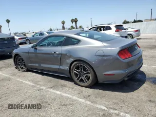 2021 Ford Mustang EcoBoost with VIN 1FA6P8TH2M5127983, listed as a Copart auction lot 61433405 with 52,953 mi miles and Salvage title. Bid and sale history available at DreamBid. Image 2.