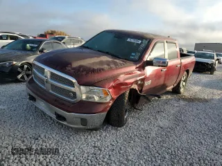 2018 Ram 1500 Lone Star Silver z VIN 1C6RR6LT2JS254943, wystawiony jako Copart lot #76770284 z przebiegiem Nie podano mil oraz Czysty tytuł • Clean title. Historia ofert i sprzedaży dostępna na DreamBid. Obrazek 1.