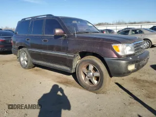 2003 Toyota Land Cruiser with VIN JTEHT05J732050460, listed as a Copart auction lot 47561955 with 292,895 mi miles and Clean Title. Bid and sale history available at carsss.com. Image 4.