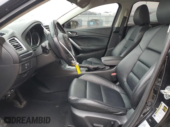 2015 Mazda 6 i Touring with VIN JM1GJ1V58F1185729, listed as a Copart auction lot 43394735 with 101,167 mi miles and Salvage Title. Bid and sale history available at DreamBid. Image 7.