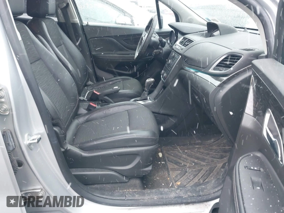 2016 Buick Encore Convenience with VIN KL4CJFSB5GB596243, listed as a IAAI auction lot 41705669 with 42,563 mi miles. Bid and sale history available at carsss.com. Image 5.