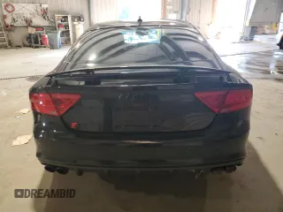2014 Audi S7 Prestige with VIN WAUW2AFC1EN078774, listed as a Copart auction lot 77233704 with 95,733 mi miles and Salvage Title. Bid and sale history available at carsss.com. Image 6.