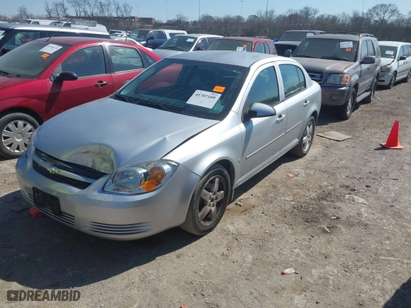 2009 Chevrolet Cobalt LT w/2LT with VIN 1G1AT58H397295546, listed as a IAAI auction lot 41707109 with 194,059 mi miles. Bid and sale history available at carsss.com. Image 2.