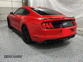 2019 Ford Mustang GT with VIN 1FA6P8CF8K5118569, listed as a Copart auction lot 55095225 with 90,313 mi miles and Clean Title. Bid and sale history available at carsss.com. Image 3.