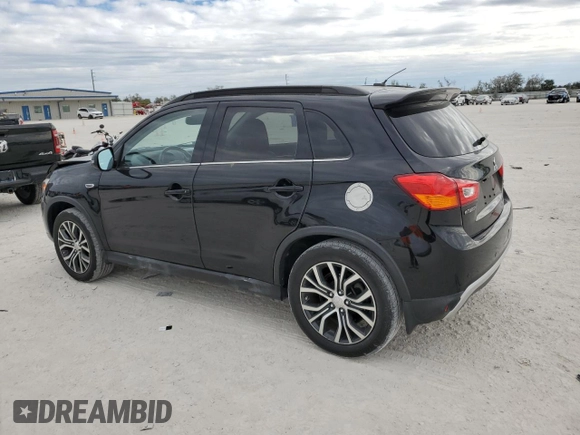 2016 Mitsubishi Outlander Sport 2.4 SEL with VIN JA4AP4AW9GZ052334, listed as a Copart auction lot 89278405 with 70,915 mi miles and Non Repairable. Bid and sale history available at carsss.com. Image 2.