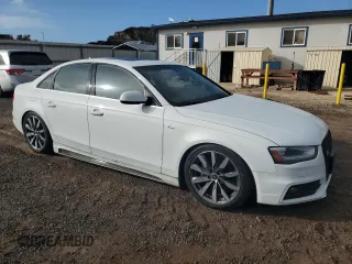 2014 Audi A4 Premium Plus with VIN WAUFFAFL8EN014333, listed as a Copart auction lot 48435875 with 73,756 mi miles and Clean Title. Bid and sale history available at carsss.com. Image 4.