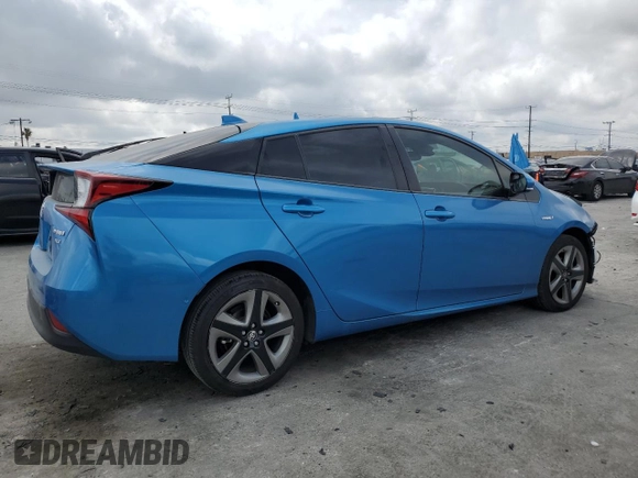 2020 Toyota Prius L Eco with VIN JTDKARFU5L3104913, listed as a Copart auction lot 51335495 with 139,074 mi miles and Salvage Title. Bid and sale history available at DreamBid. Image 3.