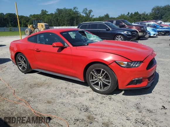 2017 Ford Mustang EcoBoost with VIN 1FA6P8TH3H5217696, listed as a Copart auction lot 66553745 with 96,298 mi miles and Salvage title. Bid and sale history available at DreamBid. Image 4.