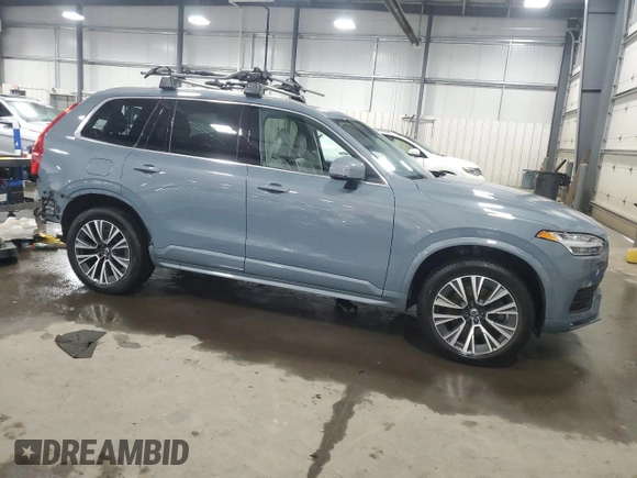 2020 Volvo XC90 Momentum with VIN YV4102PK8L1558214, listed as a Copart auction lot 47214325 with 51,389 mi miles and Salvage Title. Bid and sale history available at carsss.com. Image 4.