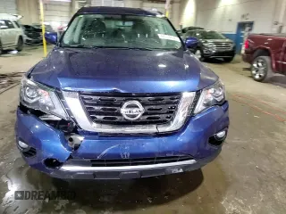 2018 Nissan Pathfinder S with VIN 5N1DR2MM6JC640323, listed as a Copart auction lot 48325605 with 110,515 mi miles and Clean Title. Bid and sale history available at DreamBid. Image 14.