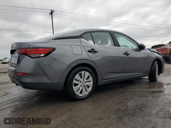 2024 Nissan Sentra S z VIN 3N1AB8BV9RY290833, wystawiony jako Copart lot #55655275 z przebiegiem 35 999 mil mil oraz Szkoda całkowita • Salvage title. Historia ofert i sprzedaży dostępna na DreamBid. Obrazek 3.