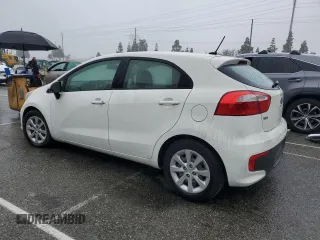 2016 Kia Rio LX with VIN KNADM5A31G6600350, listed as a Copart auction lot 50815575 with 136,234 mi miles and Clean Title. Bid and sale history available at carsss.com. Image 2.