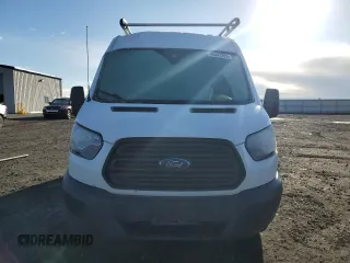 2018 Ford Transit with VIN 1FTYR1CM7JKA56794, listed as a Copart auction lot 49447395 with 123,088 mi miles and Salvage Title. Bid and sale history available at DreamBid. Image 5.