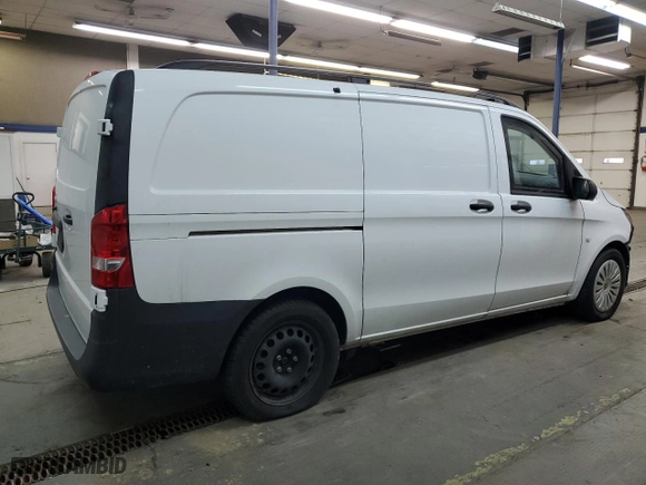 2021 Mercedes-Benz Metris Cargo Van with VIN W1YV0BEY8M3867002, listed as a Copart auction lot 84775284 with 5,991 mi miles and Clean Title. Bid and sale history available at carsss.com. Image 3.