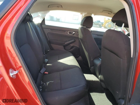 2023 Honda Civic Sedan LX with VIN 2HGFE2F25PH538412, listed as a Copart auction lot 51619505 with 19,752 mi miles and Salvage Title. Bid and sale history available at carsss.com. Image 11.