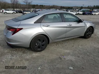 2023 Hyundai Elantra SEL with VIN 5NPLM4AG3PH117279, listed as a Copart auction lot 43365905 with 11,754 mi miles and Salvage Title. Bid and sale history available at DreamBid. Image 3.
