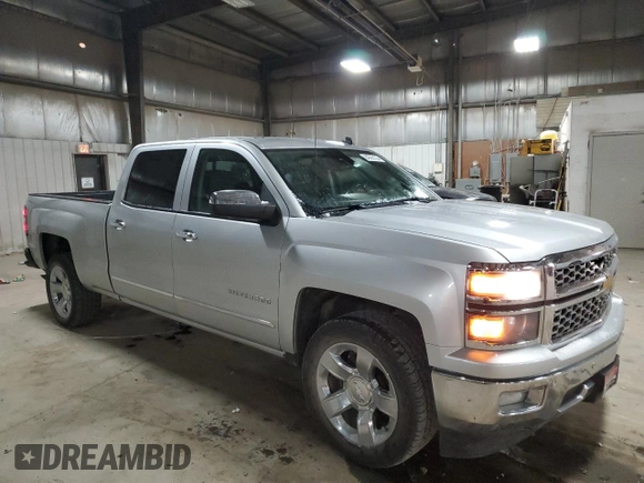 2014 Chevrolet Silverado 1500 LTZ with VIN 3GCPCSEJ8EG533235, listed as a Copart auction lot 84555194 with 203,119 mi miles and Salvage Title. Bid and sale history available at DreamBid. Image 4.