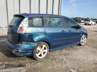 2006 Mazda 5 Sport with VIN JM1CR293860110461, listed as a Copart auction lot 64751654 with 122,154 mi miles and Salvage Title. Bid and sale history available at DreamBid. Image 3.