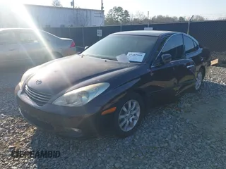2004 Lexus ES 350 with VIN JTHBA30G345030038, listed as a IAAI auction lot 41457908 with 238,356 mi miles and . Bid and sale history available at DreamBid. Image 2.