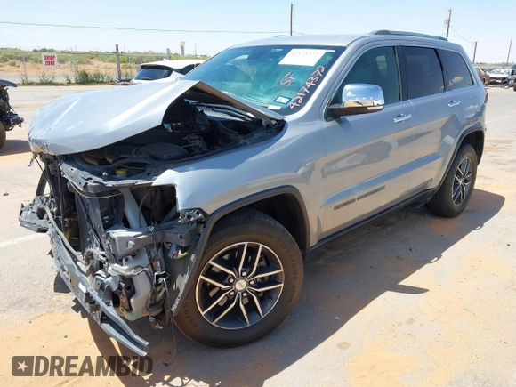 2018 Jeep Grand Cherokee Limited with VIN 1C4RJEBG9JC369953, listed as a IAAI auction lot 42174372 with 125,660 mi miles and . Bid and sale history available at DreamBid. Image 18.