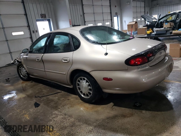 1999 Ford Taurus SE with VIN 1FAFP53S6XA242981, listed as a Copart auction lot 43211425 with 111,966 mi miles and Salvage title. Bid and sale history available at DreamBid. Image 2.