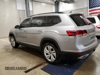2021 Volkswagen Atlas SE with VIN 1V2HR2CA7MC532146, listed as a Copart auction lot 51283325 with 46,545 mi miles and Salvage title. Bid and sale history available at DreamBid. Image 2.