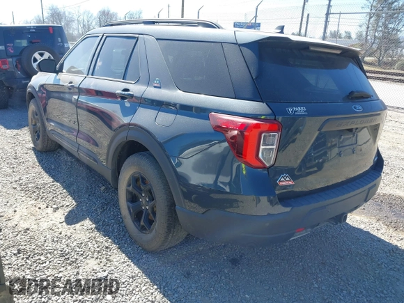 2022 Ford Explorer Timberline with VIN 1FMSK8JH4NGB66974, listed as a IAAI auction lot 41685067 with 91,631 mi miles. Bid and sale history available at carsss.com. Image 3.