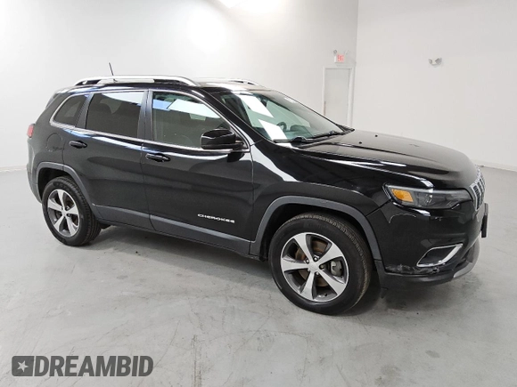 2020 Jeep Cherokee Limited with VIN 1C4PJMDN5LD549862, listed as a Copart auction lot 56846675 with 55,572 mi miles and Clean title. Bid and sale history available at DreamBid. Image 4.