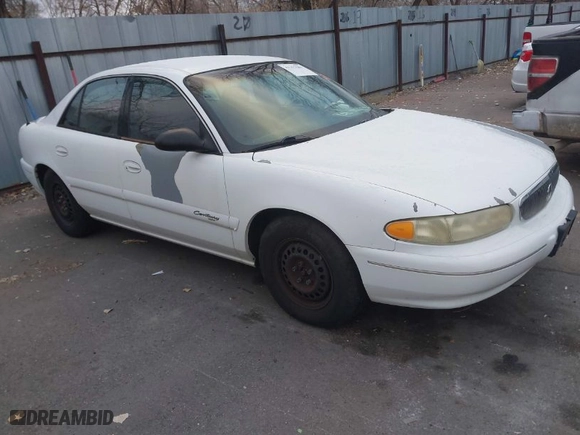 1998 Buick Century Custom with VIN 2G4WS52M8W1473509, listed as a IAAI auction lot 41317962 with 1 mi miles. Bid and sale history available at carsss.com. Image 1.