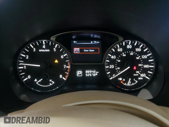 2015 Nissan Altima SL with VIN 1N4AL3AP0FC233060, listed as a Copart auction lot 54388535 with 88,942 mi miles and Salvage Title. Bid and sale history available at DreamBid. Image 9.