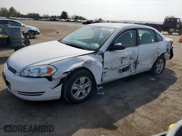 2012 Chevrolet Impala LS Retail with VIN 2G1WA5E35C1117971, listed as a Copart auction lot 49295075 with 97,809 mi miles and Salvage Title. Bid and sale history available at DreamBid. Image 1.