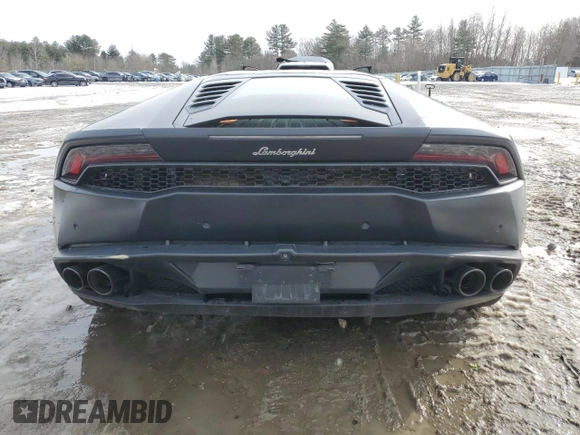 2015 Lamborghini Huracan z VIN ZHWUC1ZF7FLA00780, wystawiony jako Copart lot #88019135 z przebiegiem Nie podano mil oraz Szkoda całkowita • Salvage title. Historia ofert i sprzedaży dostępna na DreamBid. Obrazek 6.
