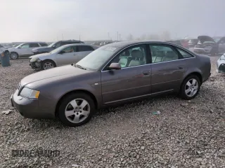 2001 Audi A6 with VIN WAUED64B31N075754, listed as a Copart auction lot 82628634 with 78,537 mi miles and Salvage Title. Bid and sale history available at carsss.com. Image 1.