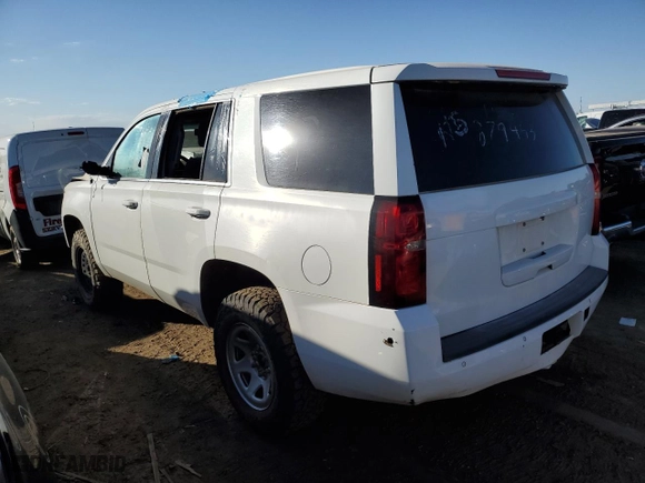 2018 Chevrolet Tahoe Commercial with VIN 1GNSKFEC0JR126193, listed as a Copart auction lot 73133434 with 33,896 mi miles and Clean Title. Bid and sale history available at carsss.com. Image 2.