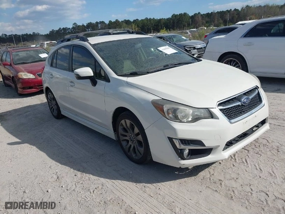 2016 Subaru Impreza Wagon 2.0i Sport Limited with VIN JF1GPAU68G8219689, listed as a IAAI auction lot 41889988 with 104,350 mi miles. Bid and sale history available at carsss.com. Image 1.
