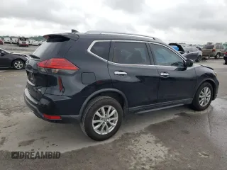 2017 Nissan Rogue SV with VIN KNMAT2MT5HP521410, listed as a Copart auction lot 56357785 with 150,734 mi miles and Salvage title. Bid and sale history available at DreamBid. Image 3.