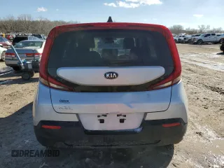 2020 Kia Soul S with VIN KNDJ23AUXL7097804, listed as a Copart auction lot 47851705 with 76,568 mi miles and Salvage Title. Bid and sale history available at carsss.com. Image 6.