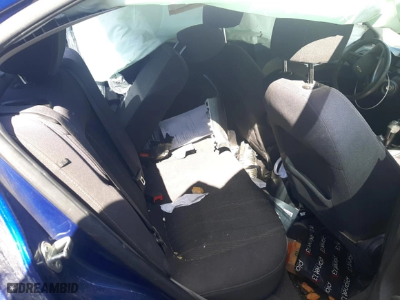 2014 Chevrolet Sonic LT with VIN 1G1JC5SB1E4135522, listed as a Copart auction lot 86426334 with 93,263 mi miles and Salvage Title. Bid and sale history available at carsss.com. Image 10.