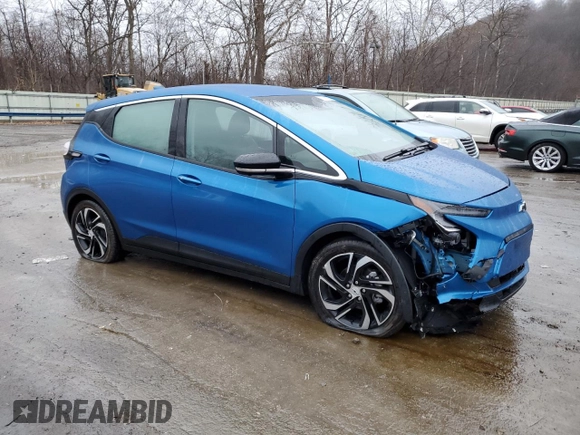 2022 Chevrolet Bolt EV 2LT with VIN 1G1FX6S09N4134598, listed as a Copart auction lot 72681432 with 2,582 mi miles. Bid and sale history available at carsss.com. Image 4.