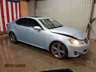 2011 Lexus IS 250 with VIN JTHBF5C25B5151146, listed as a Copart auction lot 82755984 with 168,462 mi miles and Salvage Title. Bid and sale history available at DreamBid. Image 4.