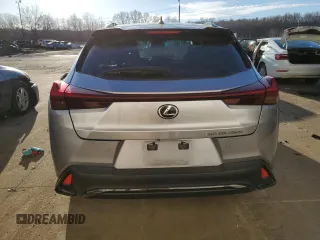 2023 Lexus UX 250h F Sport with VIN JTHB9JBHXP2067404, listed as a Copart auction lot 43605075 with 24,268 mi miles and Salvage title. Bid and sale history available at DreamBid. Image 6.
