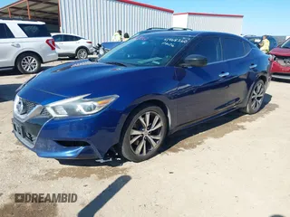 2016 Nissan Maxima SR with VIN 1N4AA6AP6GC398426, listed as a IAAI auction lot 41468260 with 153,716 mi miles and . Bid and sale history available at DreamBid. Image 17.