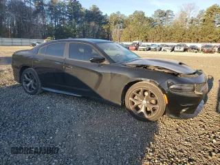 2018 Dodge Charger SXT Plus with VIN 2C3CDXHG6JH210275, listed as a Copart auction lot 49353775 with 152,551 mi miles and Salvage Title. Bid and sale history available at carsss.com. Image 4.