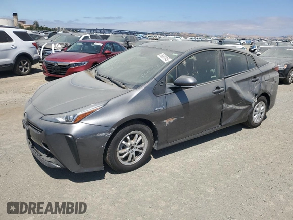 2020 Toyota Prius L Eco с VIN JTDKARFU1L3121224, выставлен на аукционе Copart как лот 56697845 с пробегом 94 621 миль миль и Списание • Salvage title. История ставок и продаж доступна на DreamBid. Изображение 1.