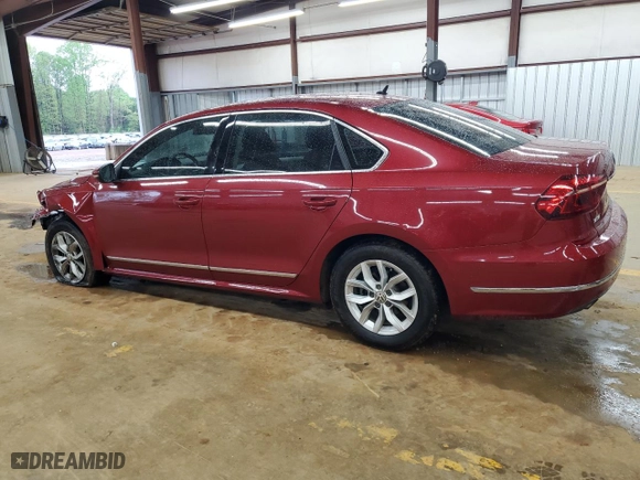 2017 Volkswagen Passat 1.8T S with VIN 1VWAT7A3XHC004996, listed as a Copart auction lot 52130405 with 87,620 mi miles and Salvage Title. Bid and sale history available at carsss.com. Image 2.