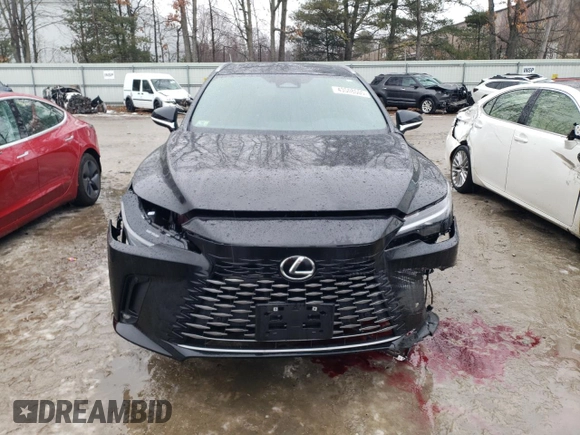 2025 Lexus RX 350 with VIN 2T2BAMCA8SC089662, listed as a Copart auction lot 43508605 with 1,634 mi miles and Salvage Title. Bid and sale history available at DreamBid. Image 5.