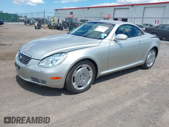 2002 Lexus SC 430 with VIN JTHFN48Y520033641, listed as a IAAI auction lot 42798155 with 54,006 mi miles and . Bid and sale history available at DreamBid. Image 17.
