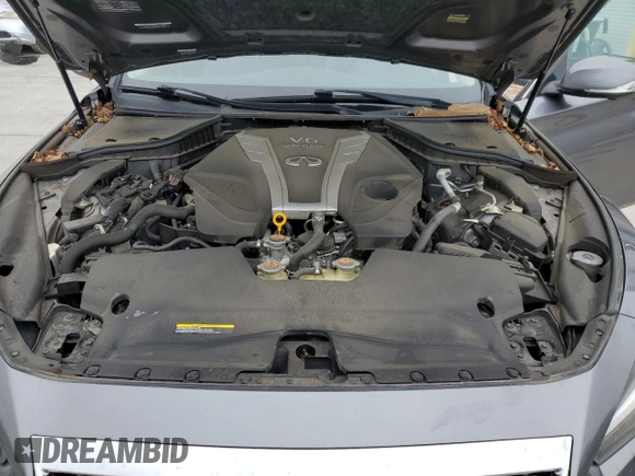 2018 Infiniti Q50 Luxe with VIN JN1EV7AP7JM366935, listed as a Copart auction lot 59781175 with 35,905 mi miles and Salvage title. Bid and sale history available at DreamBid. Image 12.